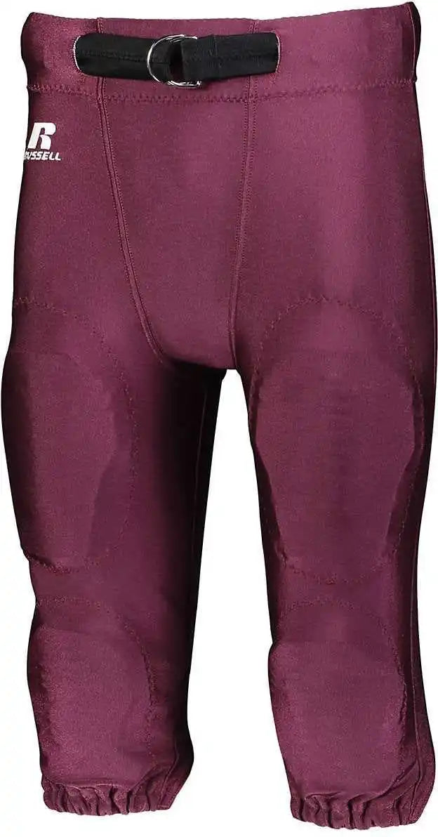 Russell F2562m Deluxe Game Pant (pads not Included) - Maroon