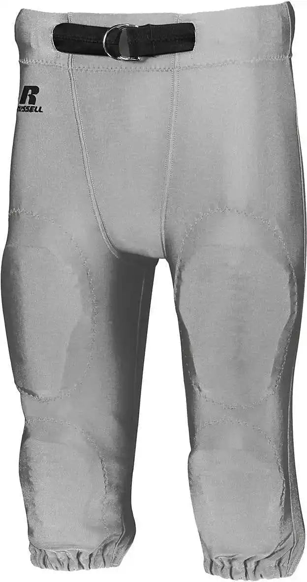 Russell F2562w Youth Deluxe Game Pant (pads not Included) - Gridiron Silver