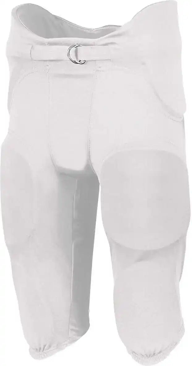 Russell F25pfw Youth Integrated 7 Piece Pad Pant White