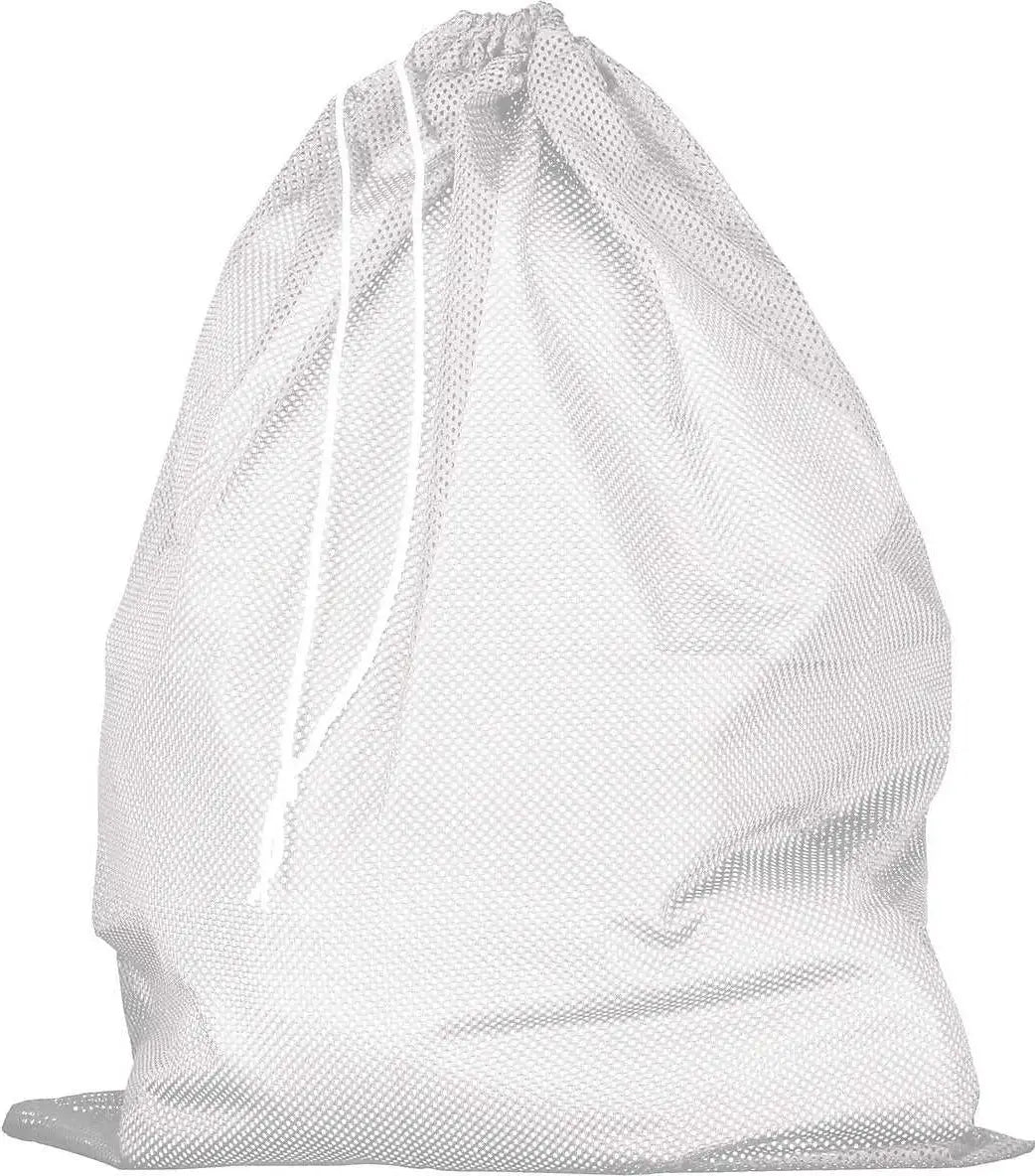 Russell Mlb6b0 Mesh Laundry Bag - White