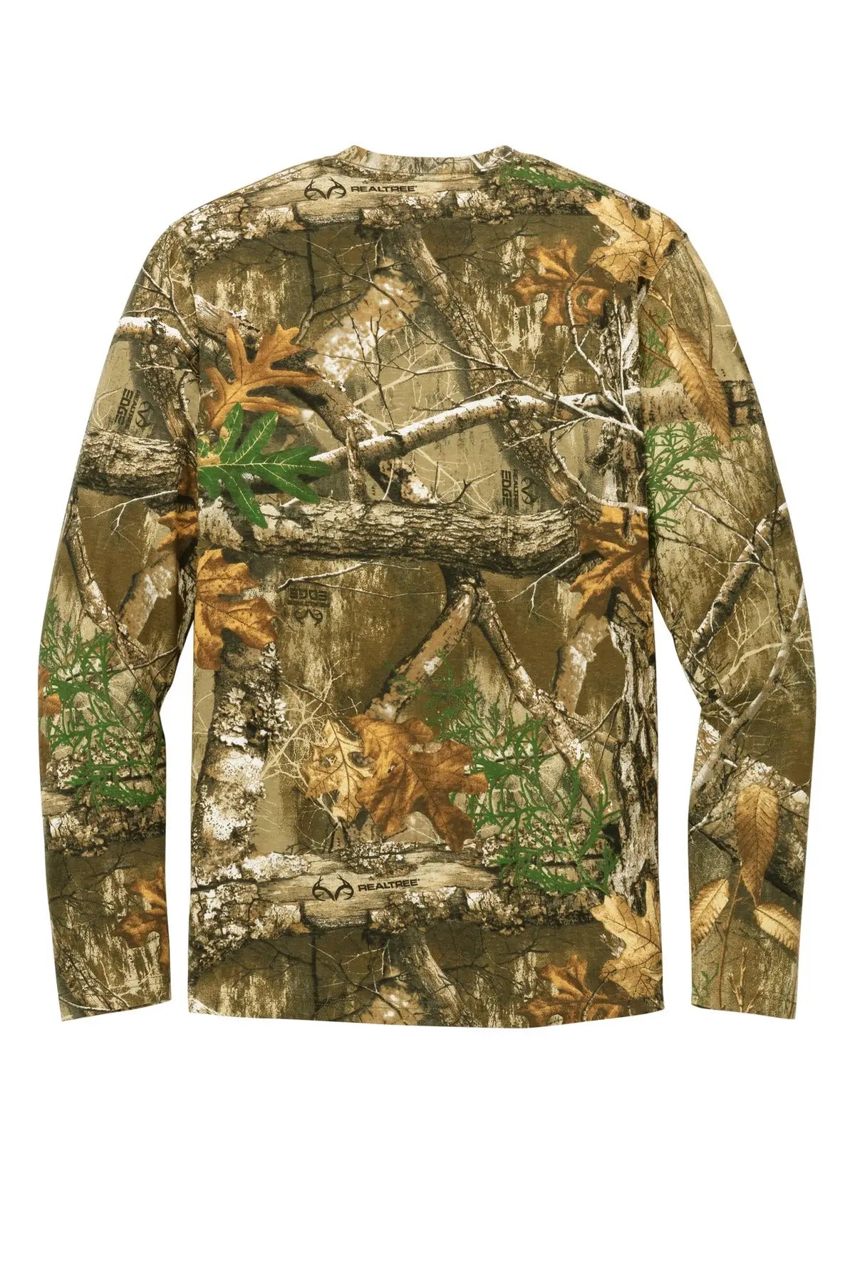 Russell Outdoors Ru100lsp Realtree Long Sleeve Pocket Tee