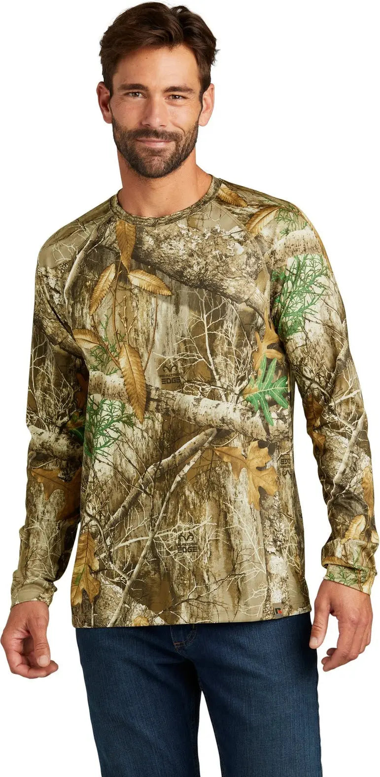 Russell Outdoors Ru150ls Realtree Performance Long Sleeve Tee - Edge / Adult Xs