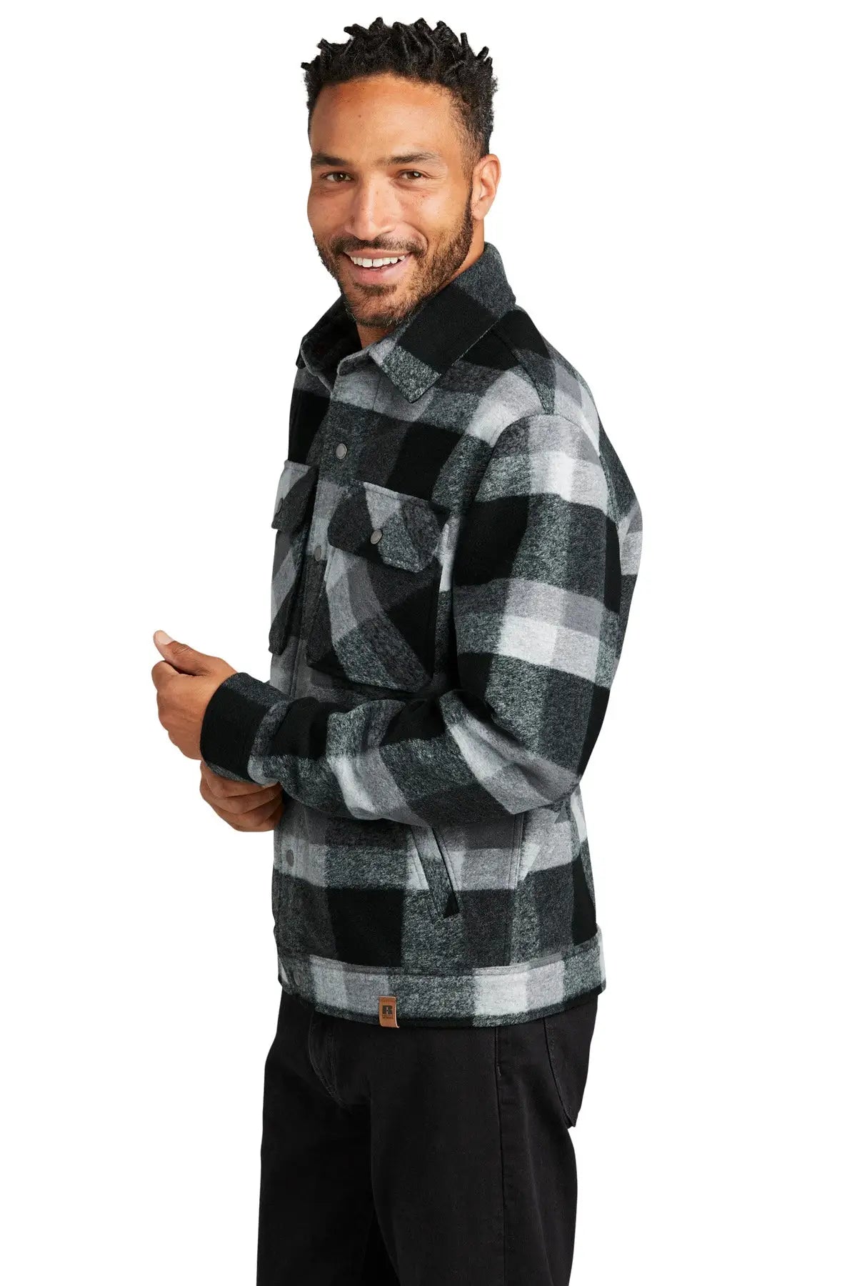 Russell Outdoors Ru550 Basin Jacket - Deep Black Plaid