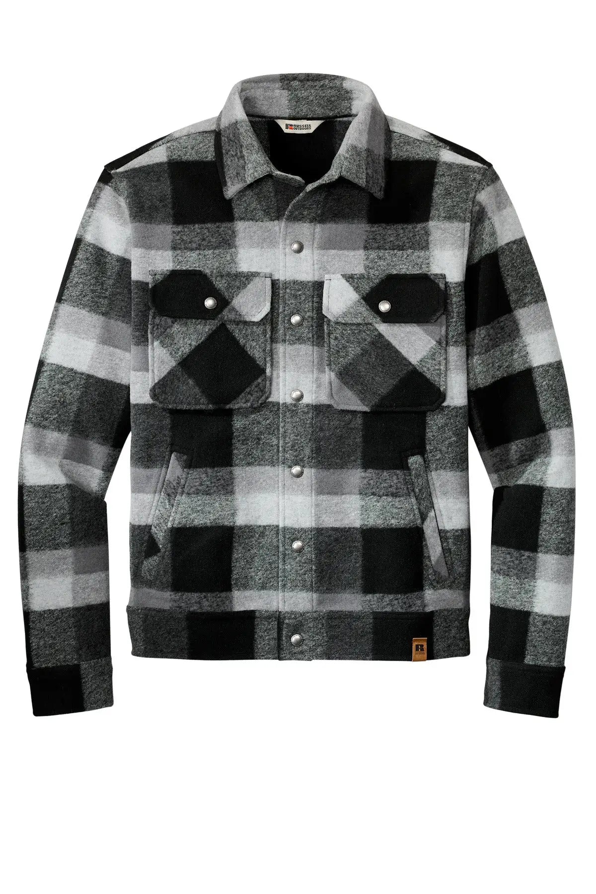 Russell Outdoors Ru550 Basin Jacket - Deep Black Plaid