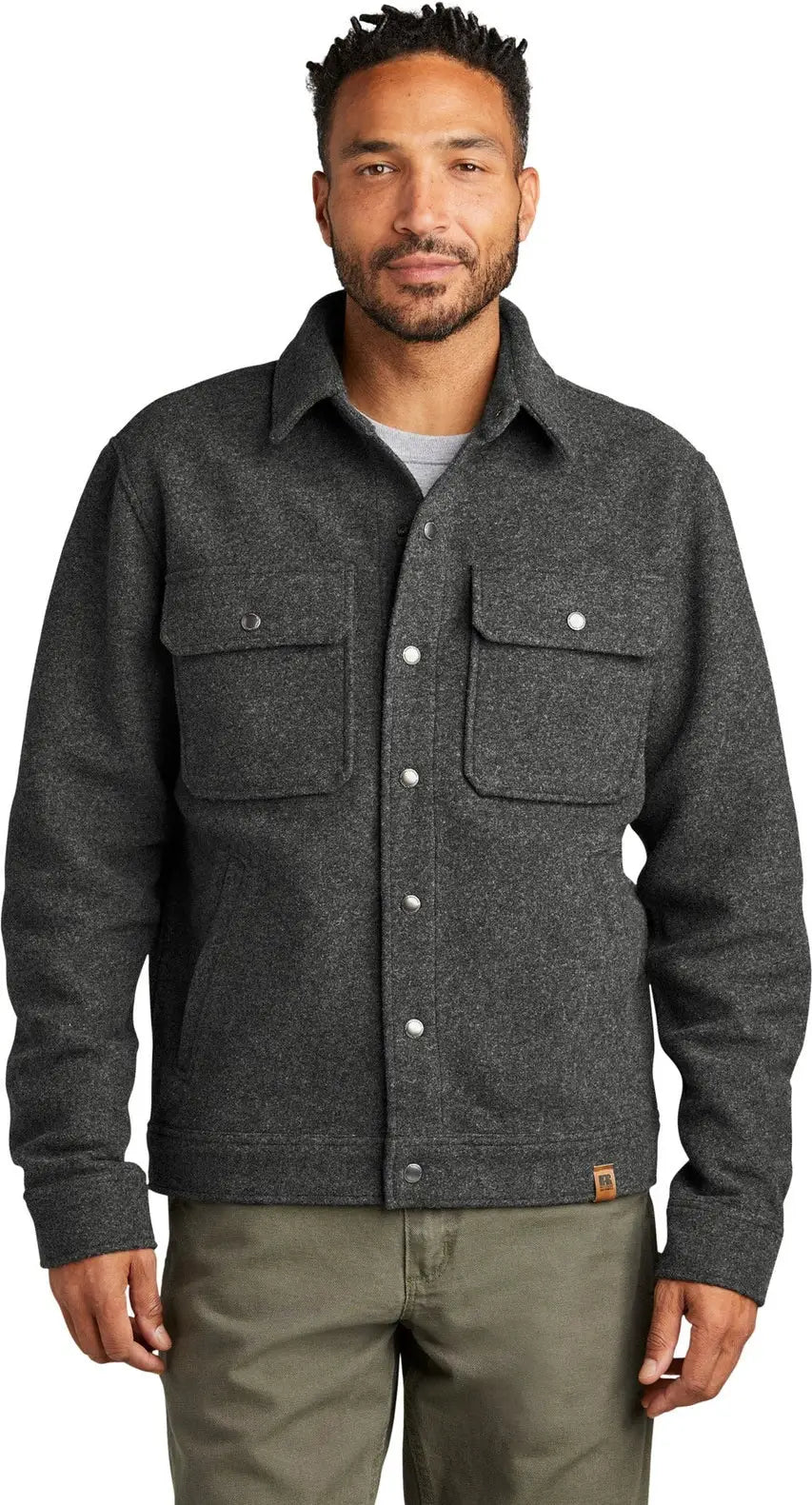 Russell Outdoors Ru550 Basin Jacket - Graphite Heather - Adult Xs