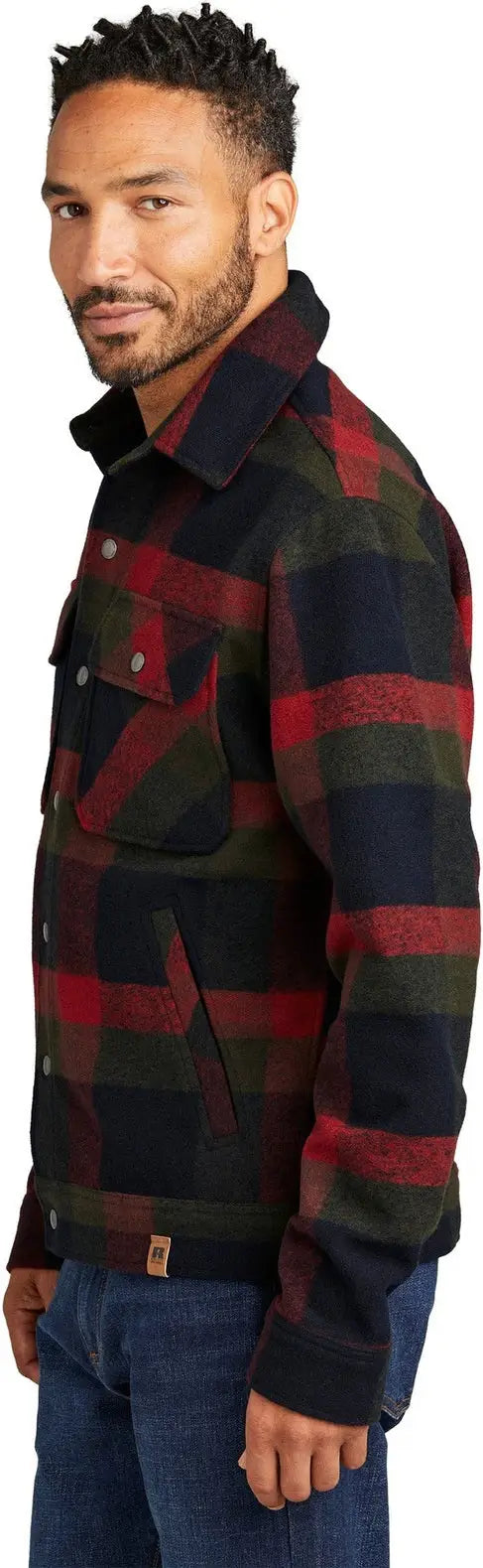 Russell Outdoors Ru550 Basin Jacket - Red Plaid