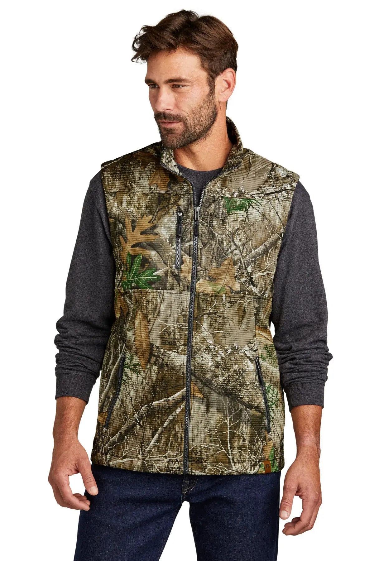 Russell Outdoors Ru603 Realtree Atlas Soft Shell Vest - Edge / Adult Xs