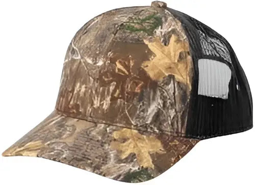 Russell Outdoors Ru900 Camo Snapback Trucker Cap - Realtree Edge Brown - Edge/ / Adult Osfa