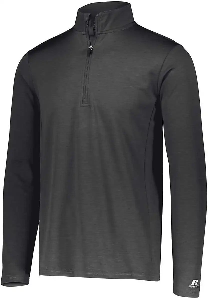 Russell Qz7eam Dri Power Lightweight 1 4 Zip Pullover Stealth