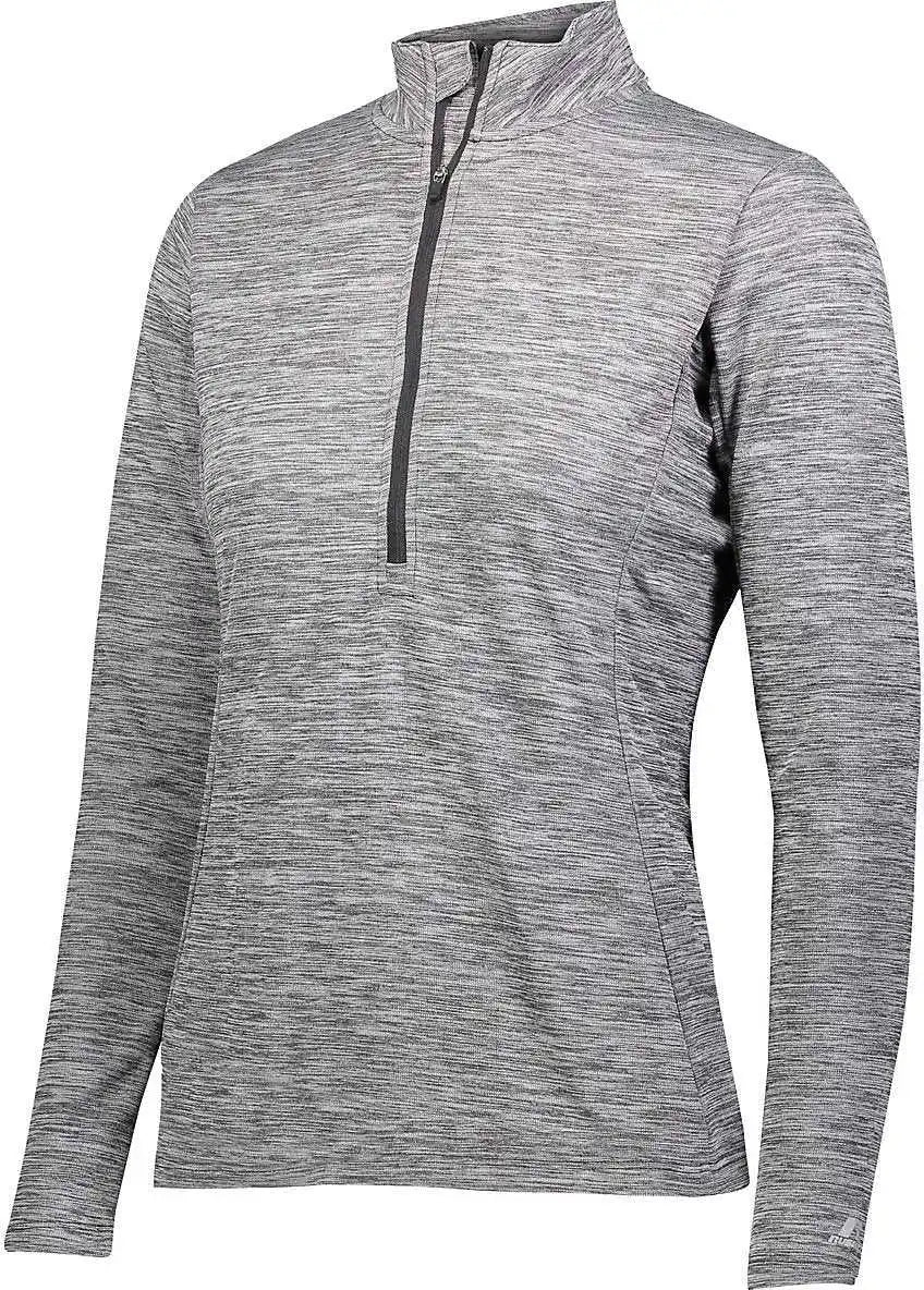Russell Qz7eax Ladies Dri-power Lightweight 1 4 Zip Pullover - Black