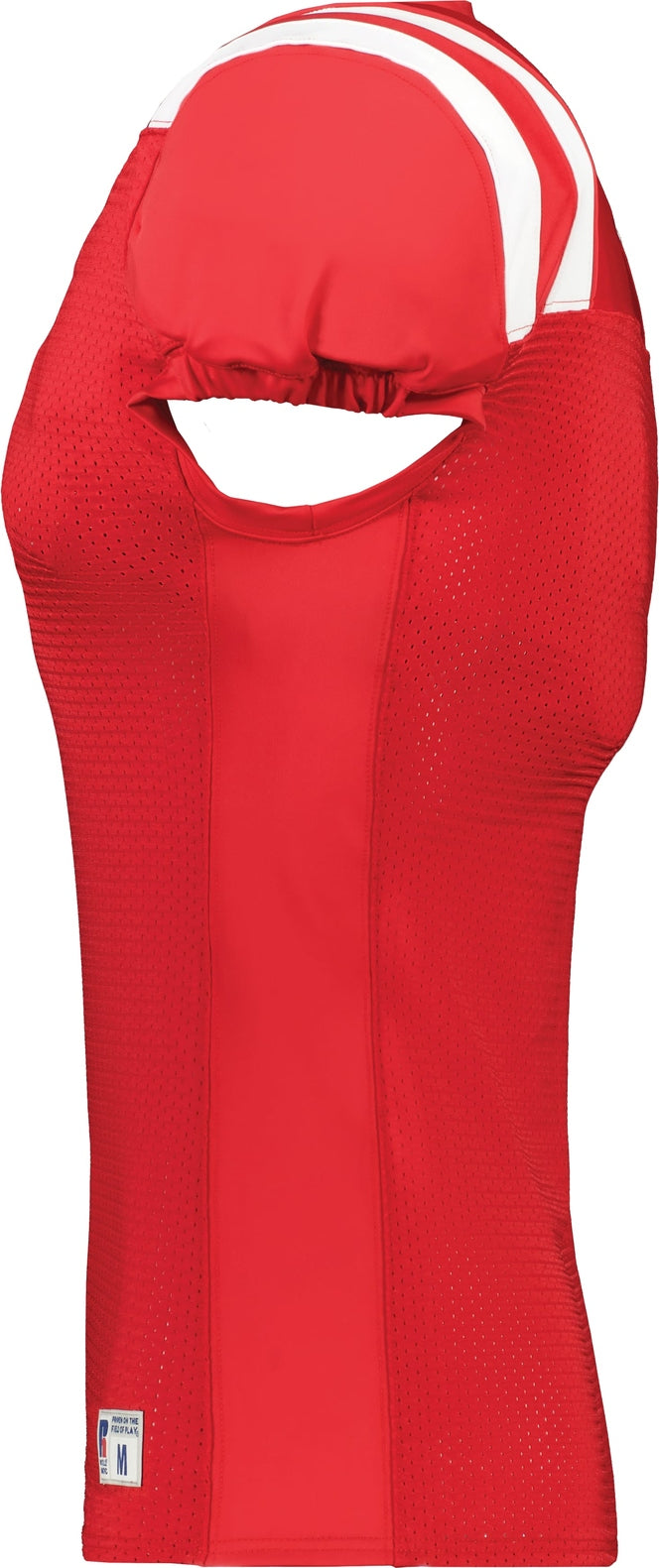 Russell R0100w Youth Canton Football Jersey - True Red White