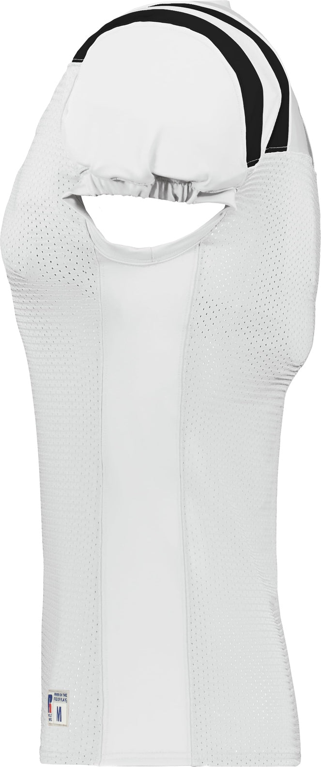 Russell R0100w Youth Canton Football Jersey - White Black