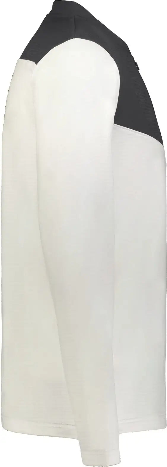 Russell R03gkm Sideline Grid 1/4-zip Pullover - White Stealth
