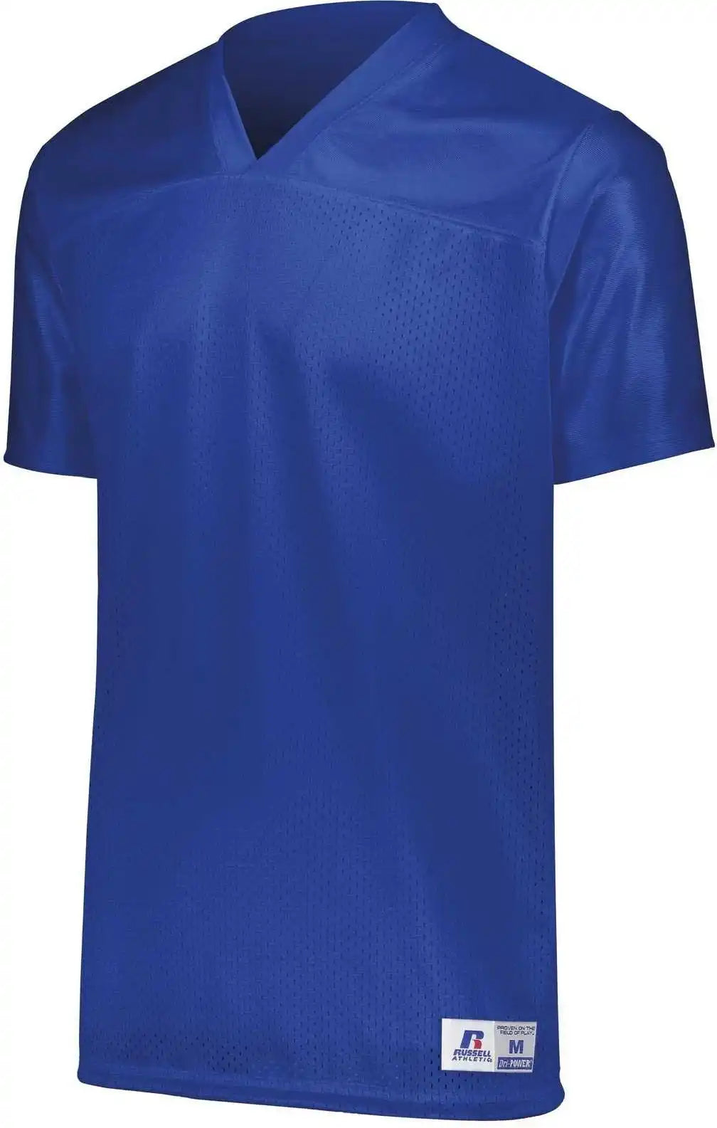 Russell R0593b Youth Solid Flag Football Jersey Royal