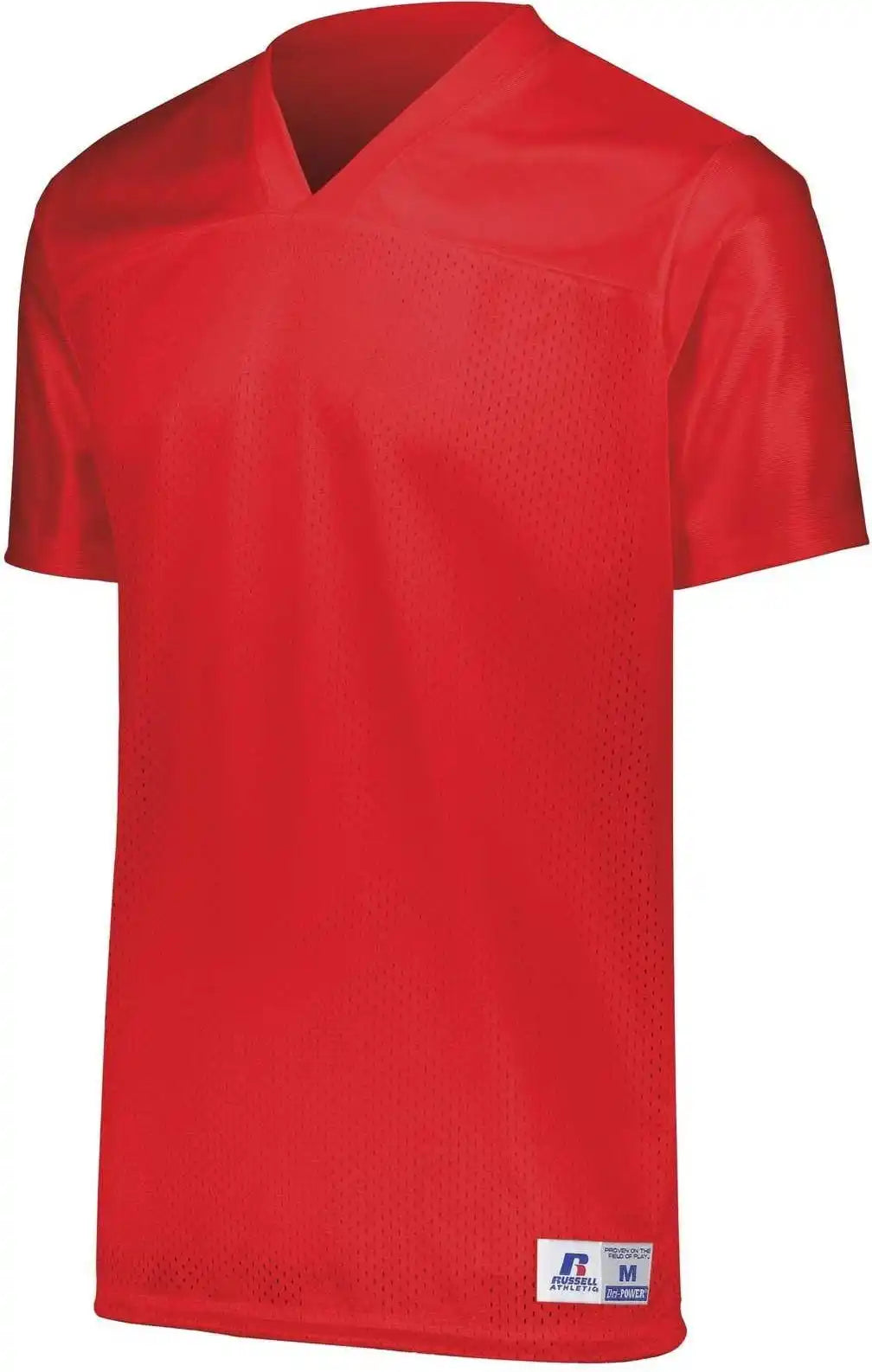 Russell R0593b Youth Solid Flag Football Jersey True Red