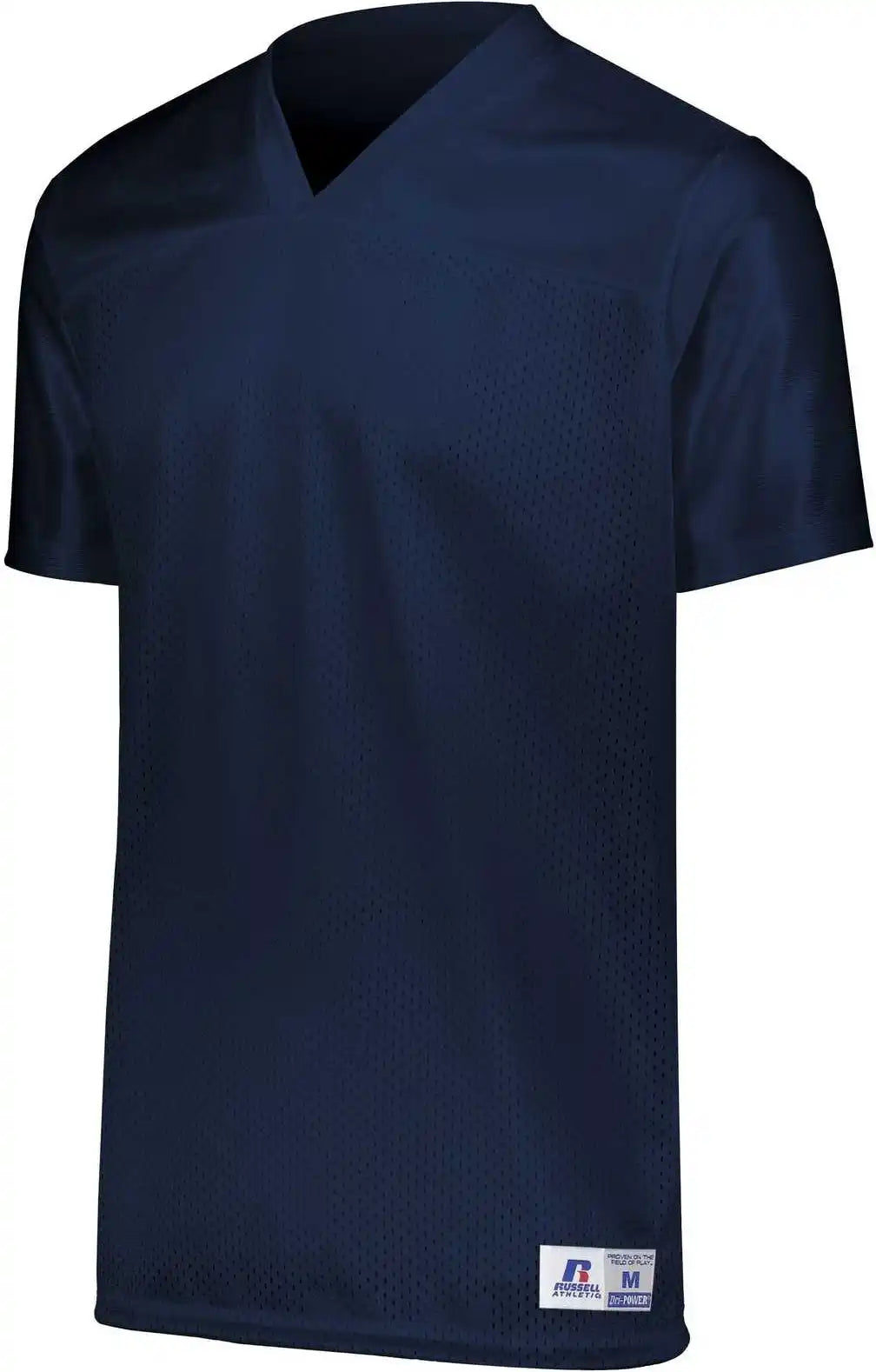 Russell R0593m Solid Flag Football Jersey Navy
