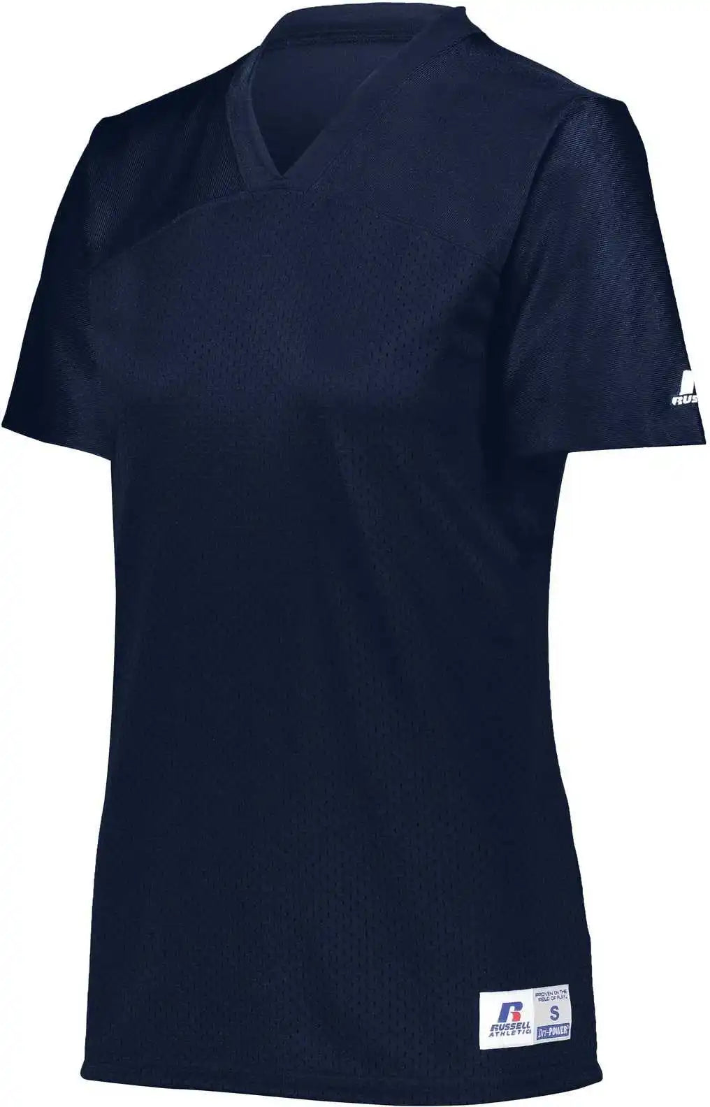 Russell R0593x Ladies Solid Flag Football Jersey - Navy