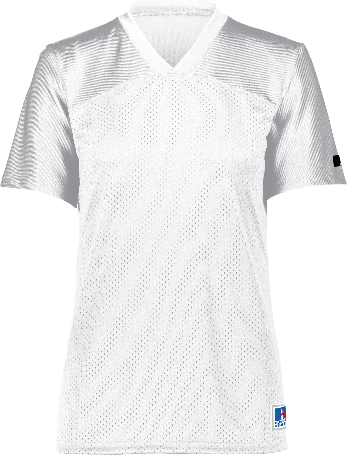 Russell R0593x Ladies Solid Flag Football Jersey - White