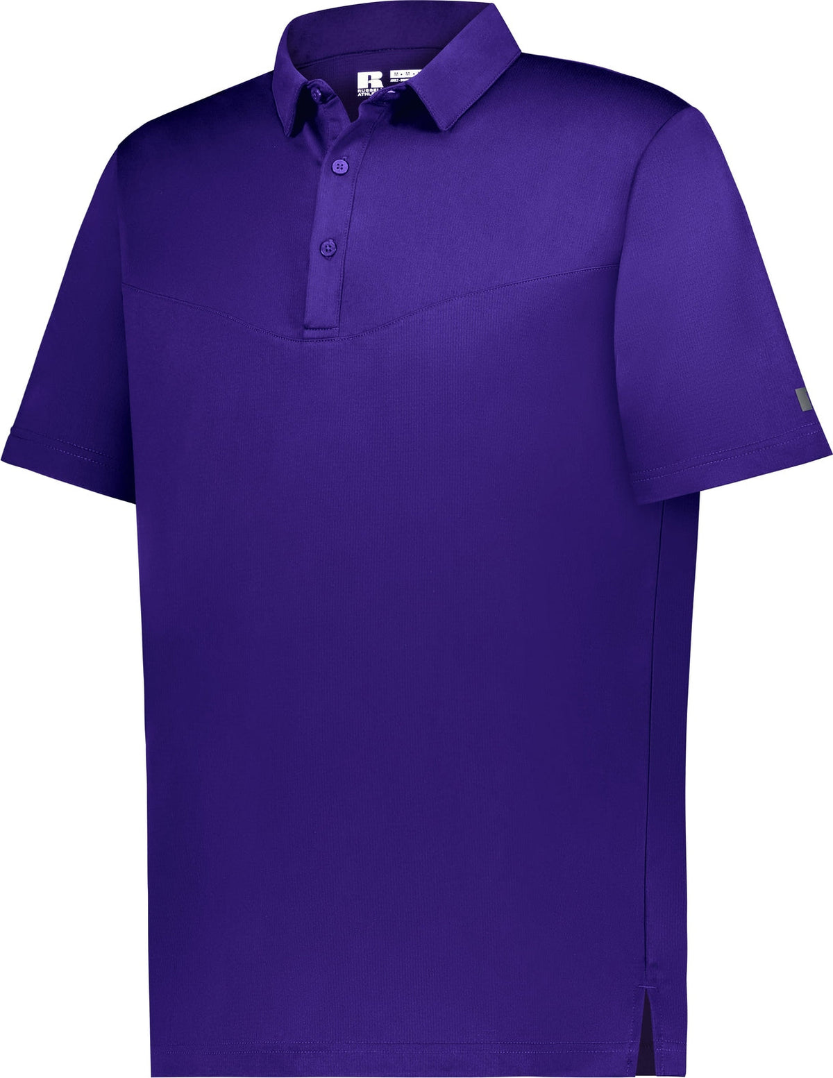 Russell R10gkm Sideline Grid Polo - Purple - Adult s