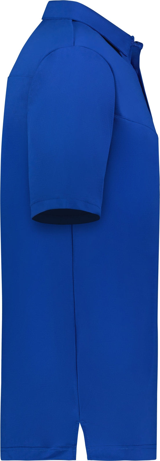 Russell R10gkm Sideline Grid Polo - Royal