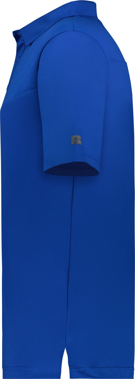 Russell R10gkm Sideline Grid Polo - Royal