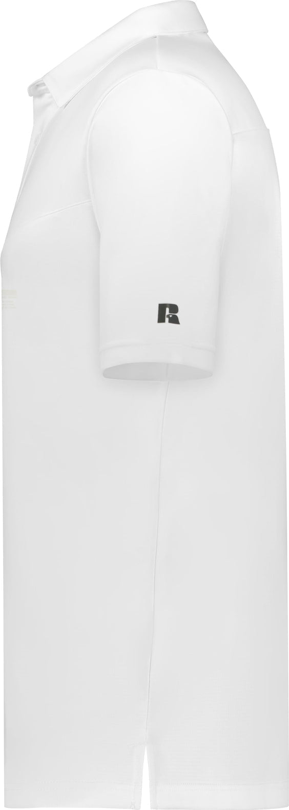 Russell R10gkm Sideline Grid Polo - White