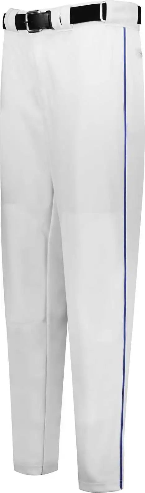 Russell R11lgm Piped Diamond Series Baseball Pant 2.0 - White Royal