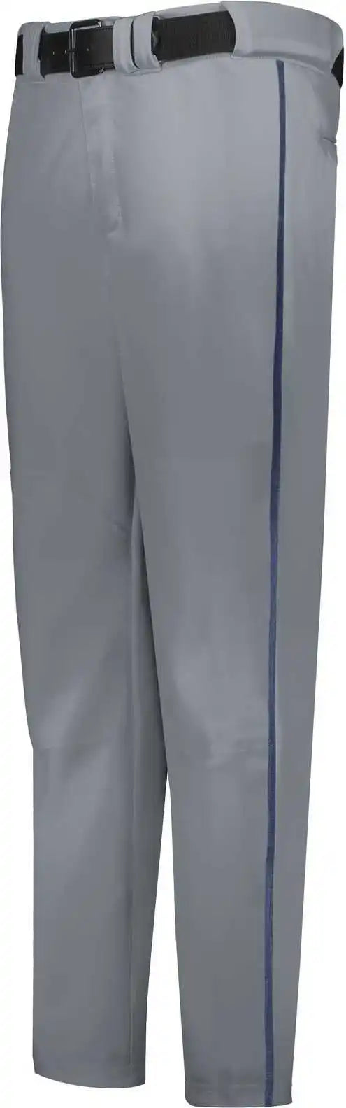 Russell R14dbb Youth Piped Change Up Baseball Pant - Gray Navy