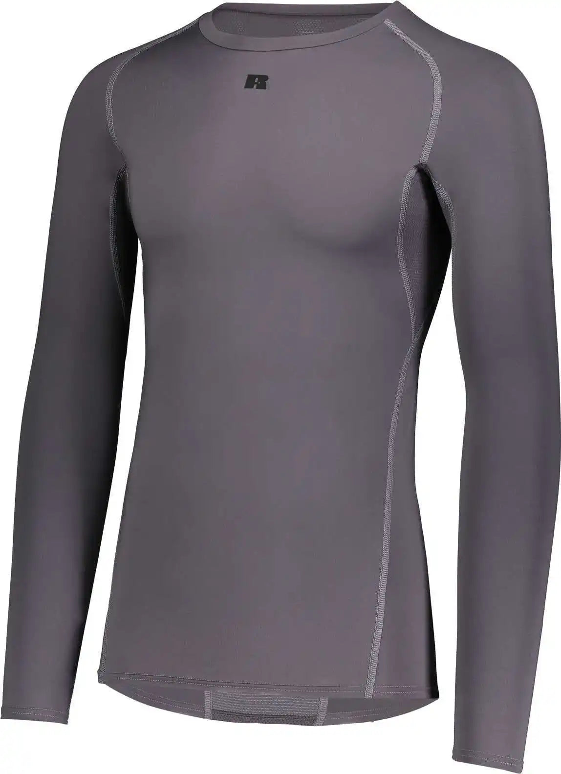 Russell R20cpm Coolcore Long Sleeve Compression Tee - Stealth