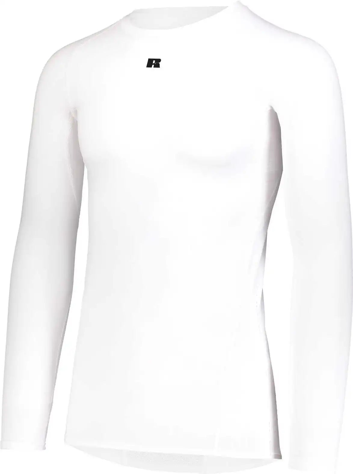 Russell R20cpm Coolcore Long Sleeve Compression Tee - White