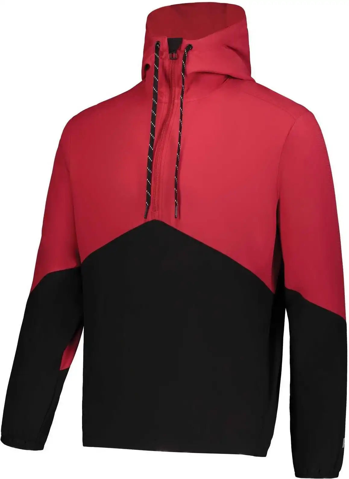 Russell R20dsm Legend Hooded Pullover - True Red Black