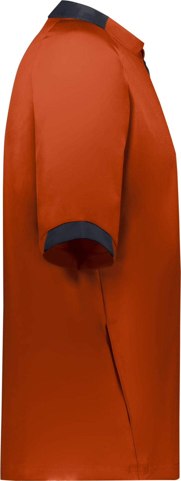 Russell R21dsm Ss Legend 1/2-zip Pullover - Burnt Orange Stealth