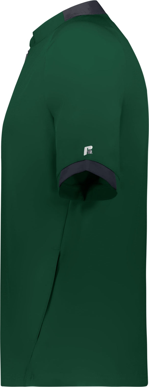 Russell R21dsm Ss Legend 1/2-zip Pullover - Dark Green Stealth