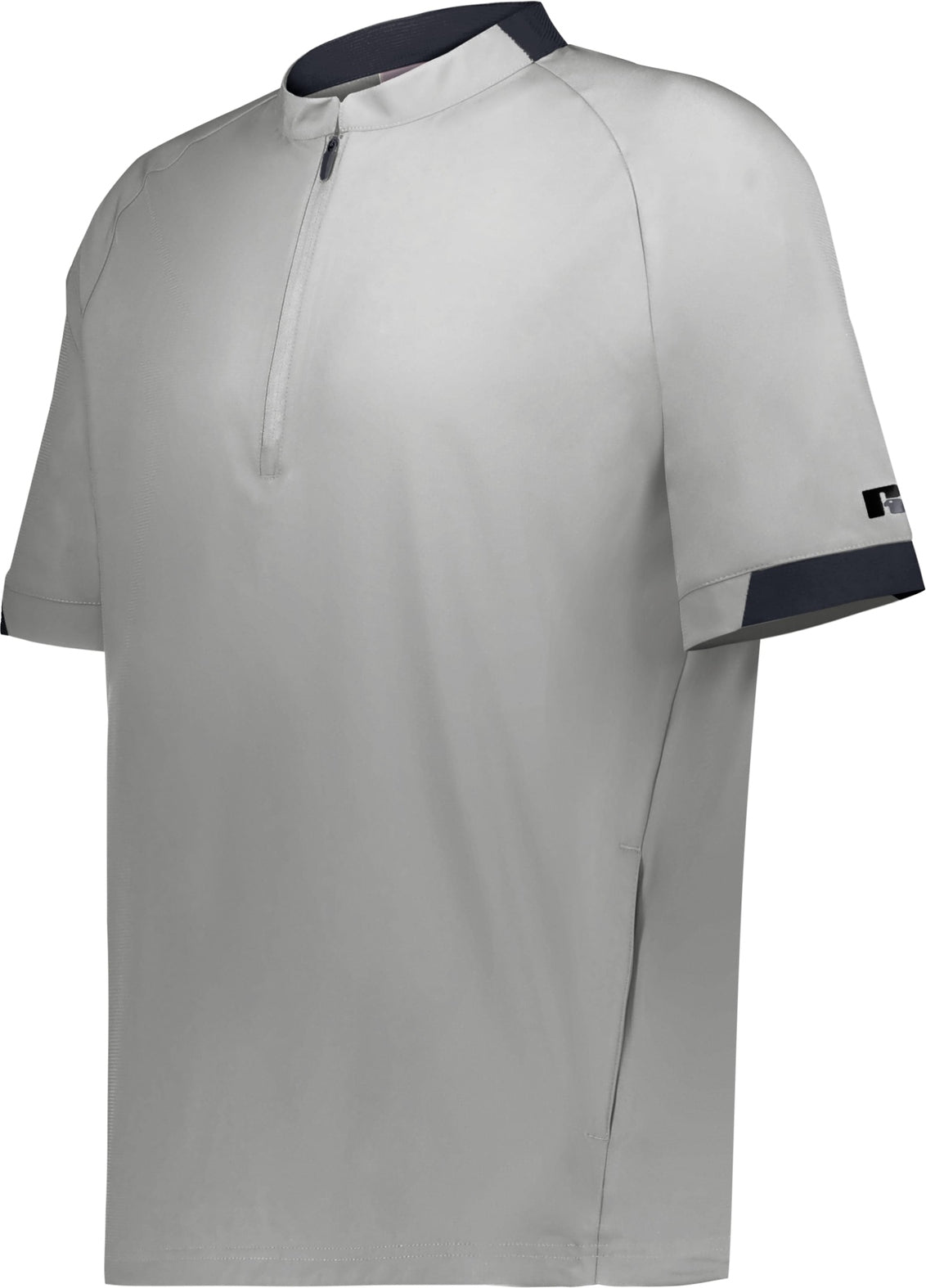 Russell R21dsm Ss Legend 1/2-zip Pullover - Grid Iron Silver Stealth - Light Gray Dark / Adult s