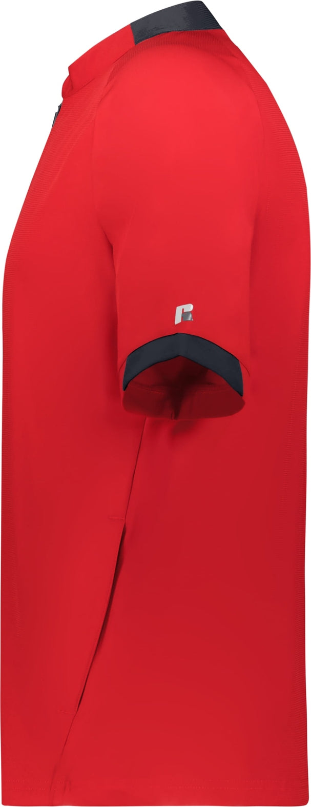 Russell R21dsm Ss Legend 1/2-zip Pullover - True Red Stealth