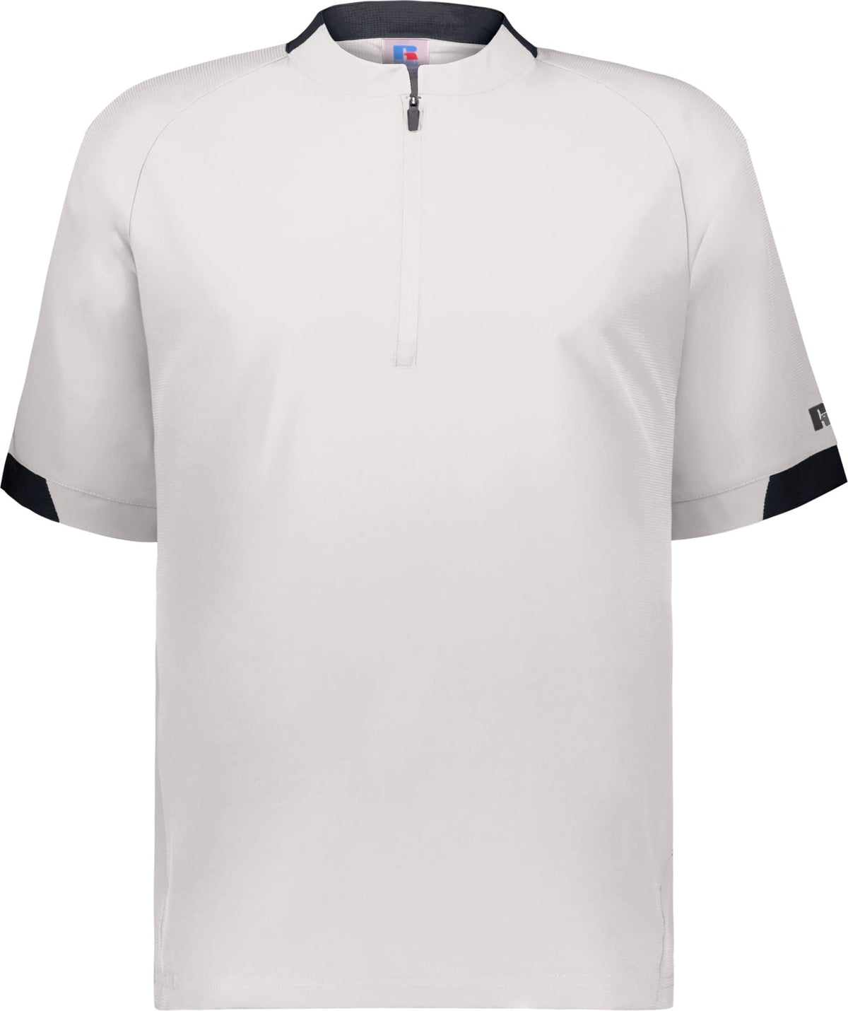 Russell R21dsm Ss Legend 1/2-zip Pullover - White Stealth
