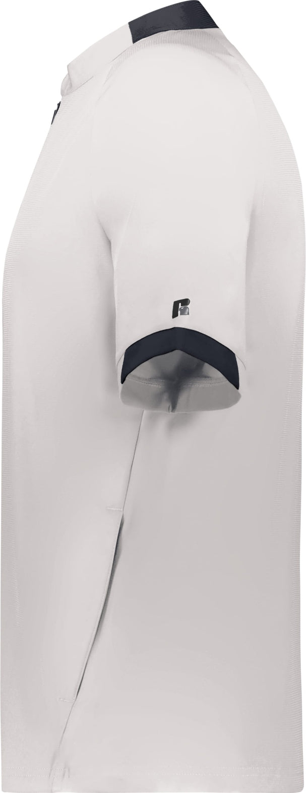 Russell R21dsm Ss Legend 1/2-zip Pullover - White Stealth