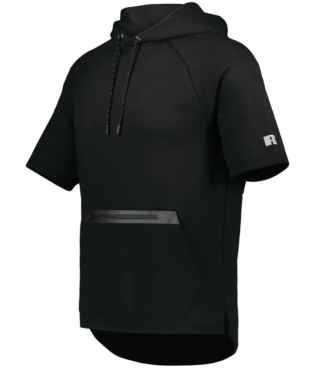 Russell R24tfm Legend Tech Ss Fleece Hoodie - Black