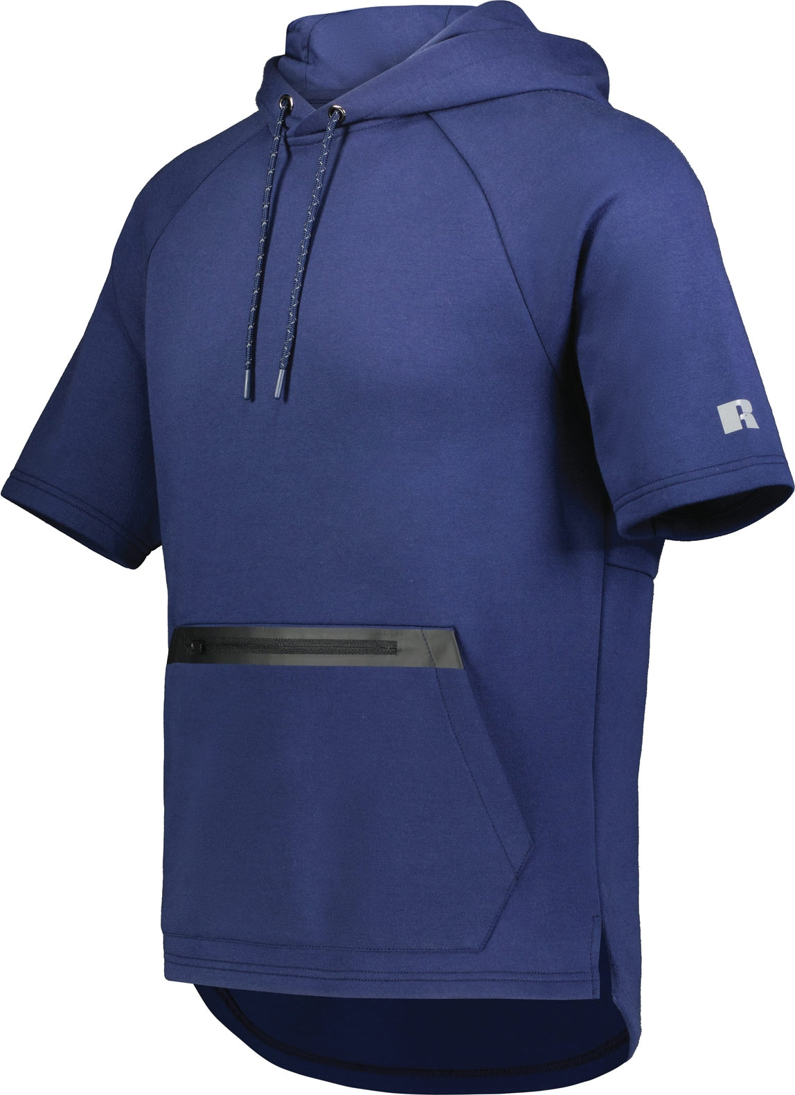 Russell R24tfm Legend Tech Ss Fleece Hoodie - Navy - Adult s
