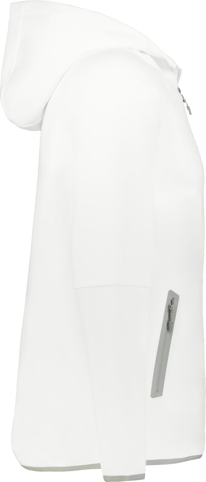 Russell R25tfm Legend Full Zip Tch Flc Hoodie - White