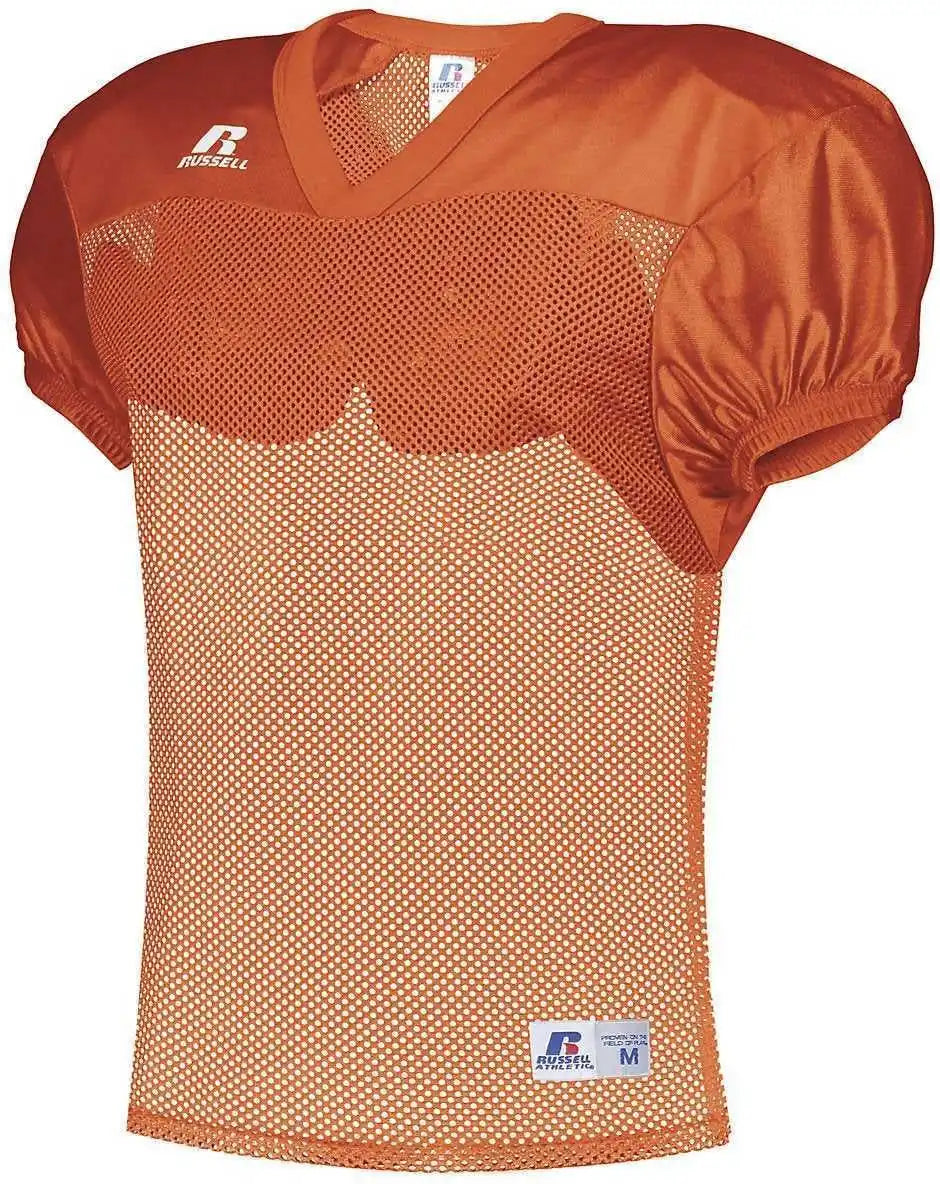 Russell S096bw Youth Stock Practice Jersey - Burnt Orange