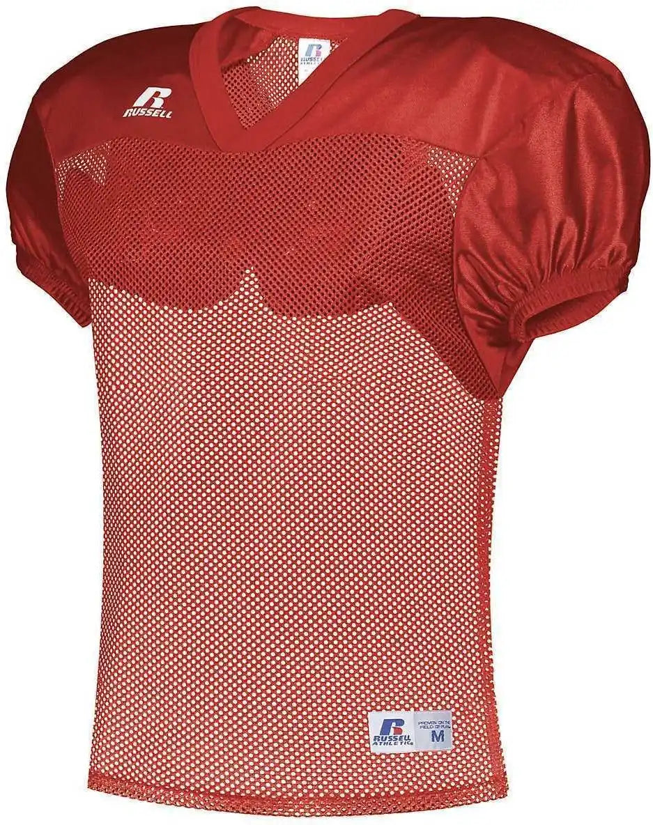 Russell S096bw Youth Stock Practice Jersey True Red