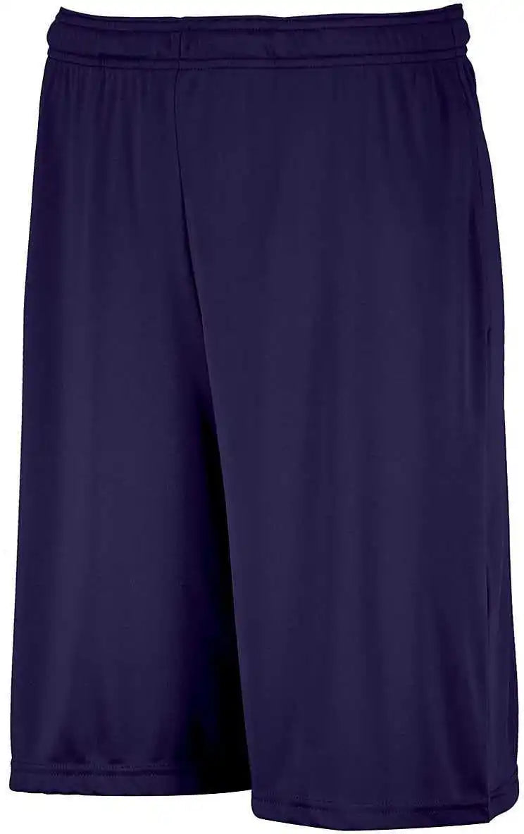 Russell Ts7x2b Youth Dri-power Essential Performance Shorts with Pockets - Purple