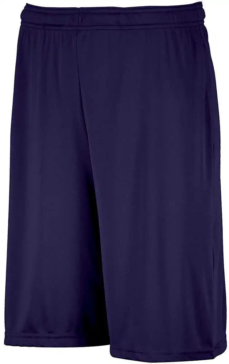 Russell Ts7x2m Dri-power Essential Performance Shorts with Pockets - Purple