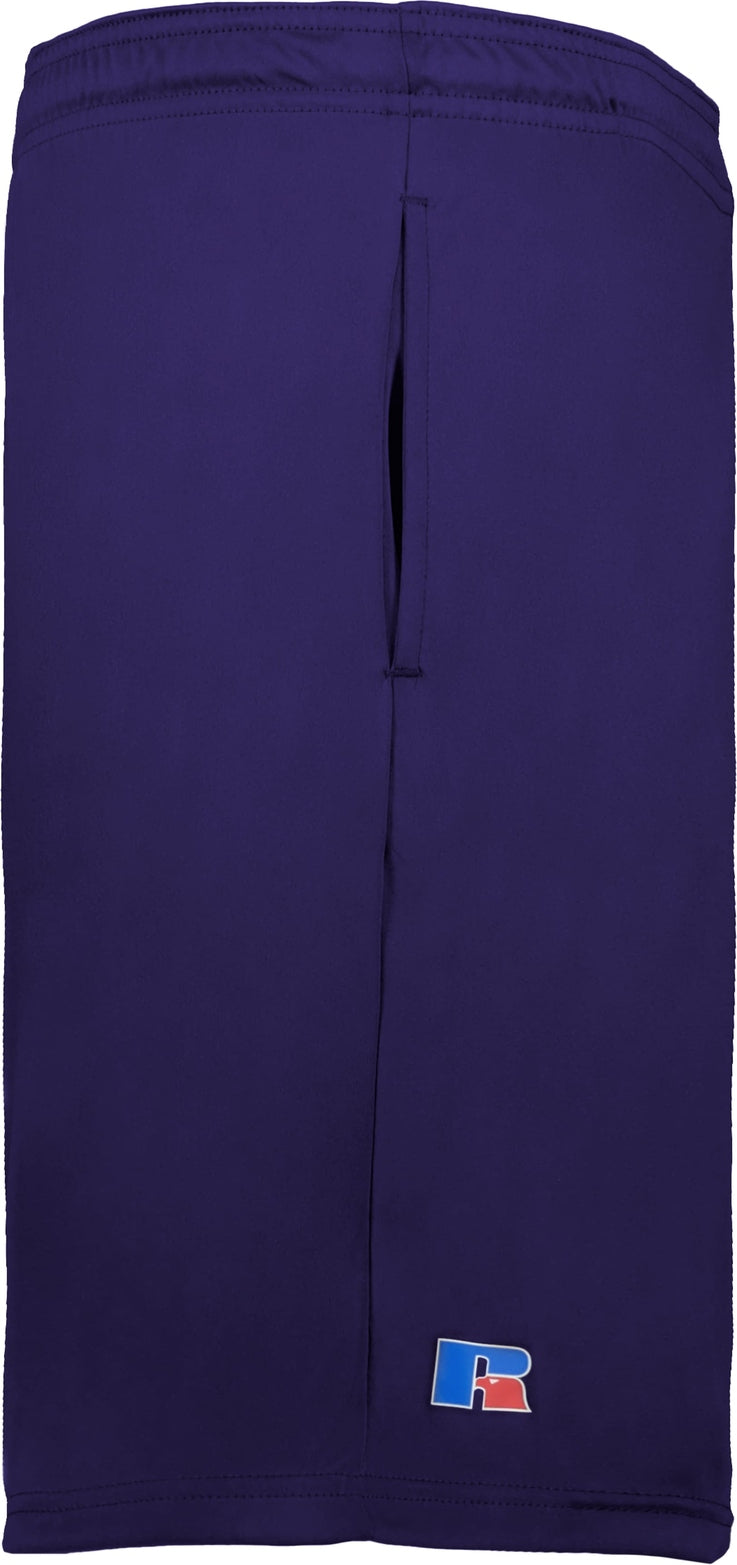 Russell Ts8x2b Youth Dri-power Essen Shorts with Pockets - Purple