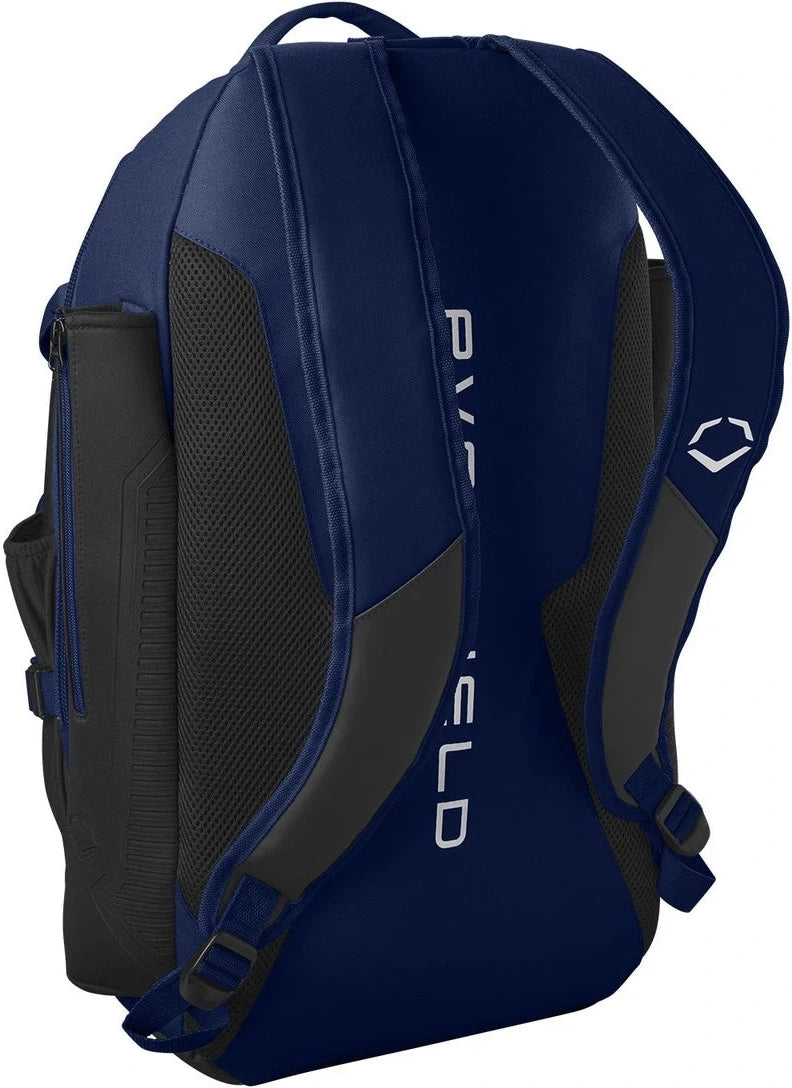 Evoshield Recruit Backpack Baseball/Softball Bat Bag - Navy Gray - HIT a Doulbe - 3