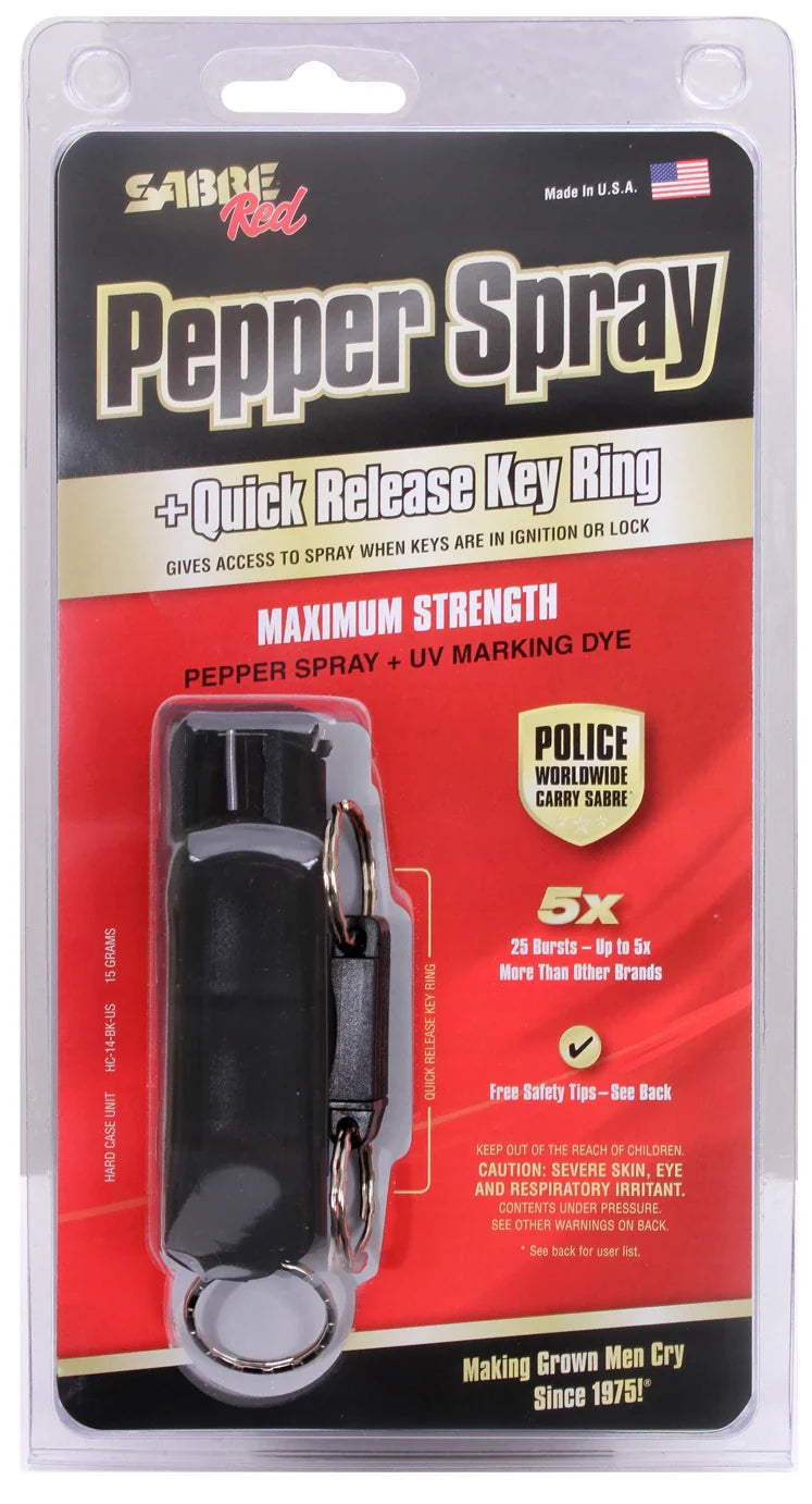 Sabre Pepper Gas W/ Hard Case ?’special Formula’’ Hc-14-us