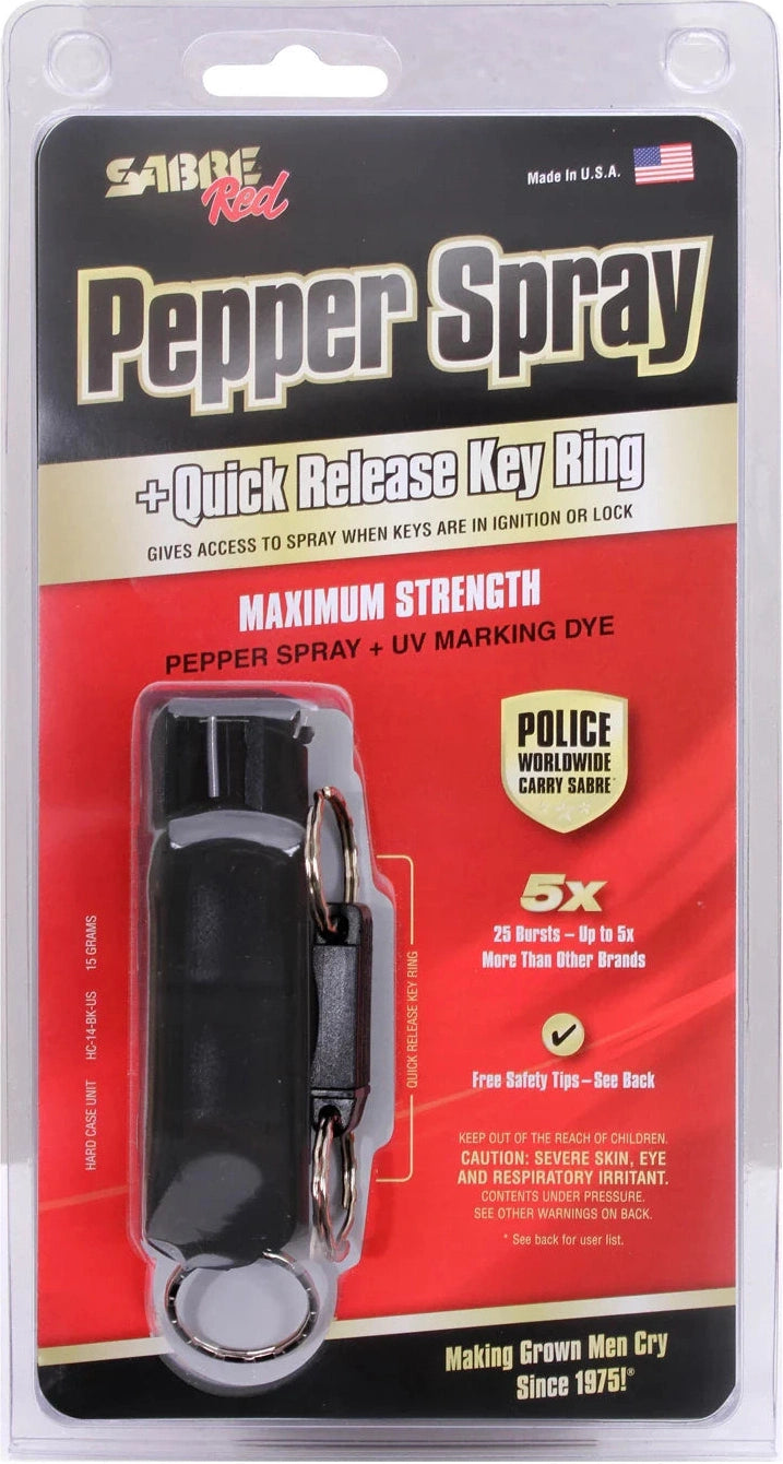 Sabre Pepper Gas W/ Hard Case ?’special Formula’’ Hc-14-us