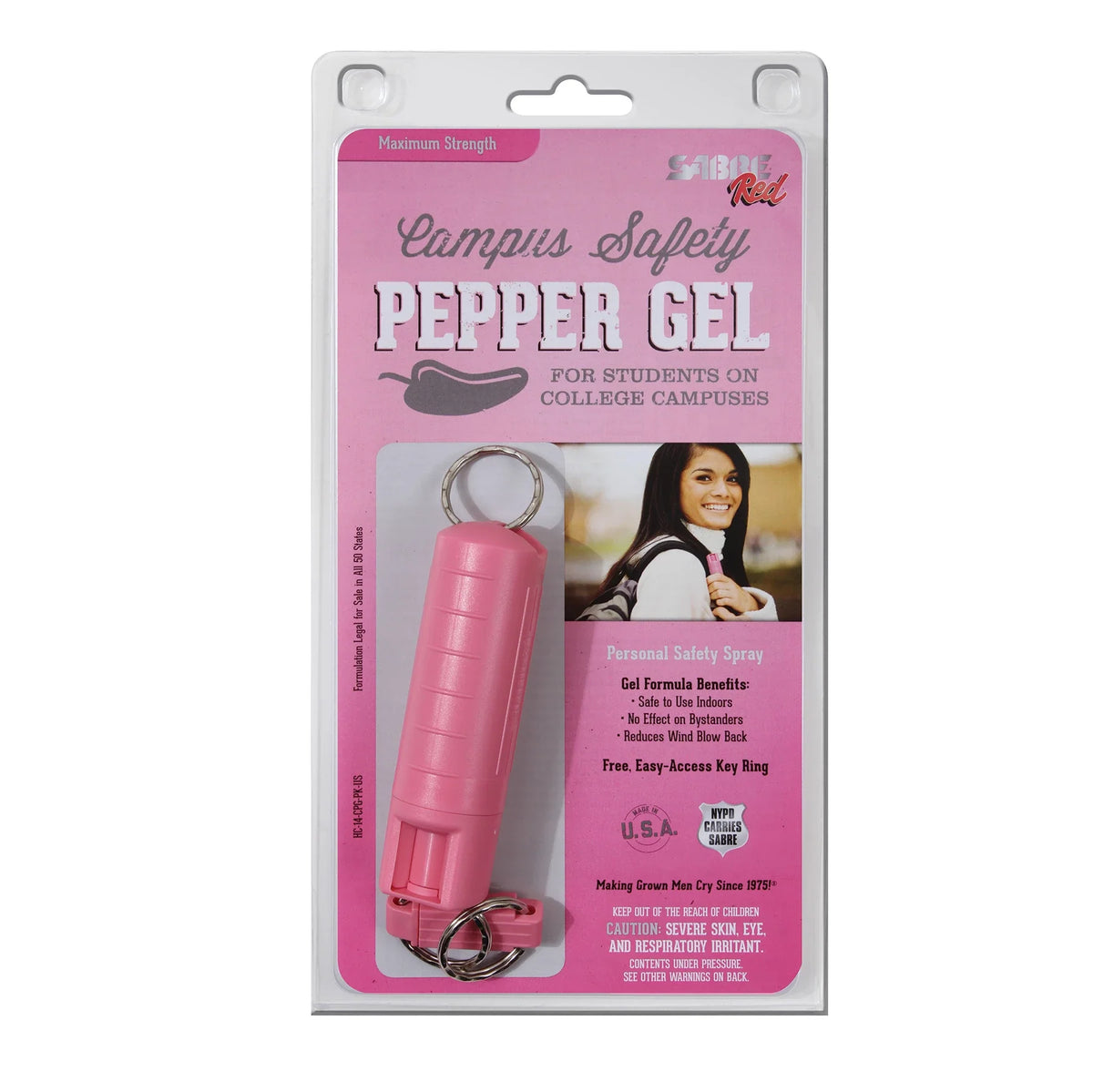Sabre Pepper Gel Usa - Pink (hc-14-cpg-pk-us)