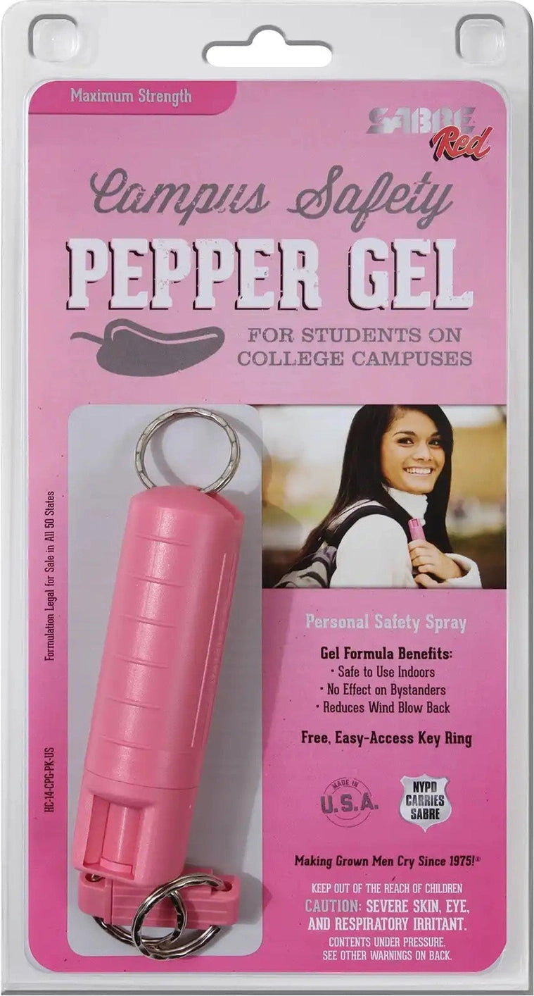 Sabre Pepper Gel Usa Pink (hc 14 Cpg Pk Us)